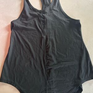 ZYIA Effortless Tank Top Shirt Mesh Detail Racerback Stretch Gym